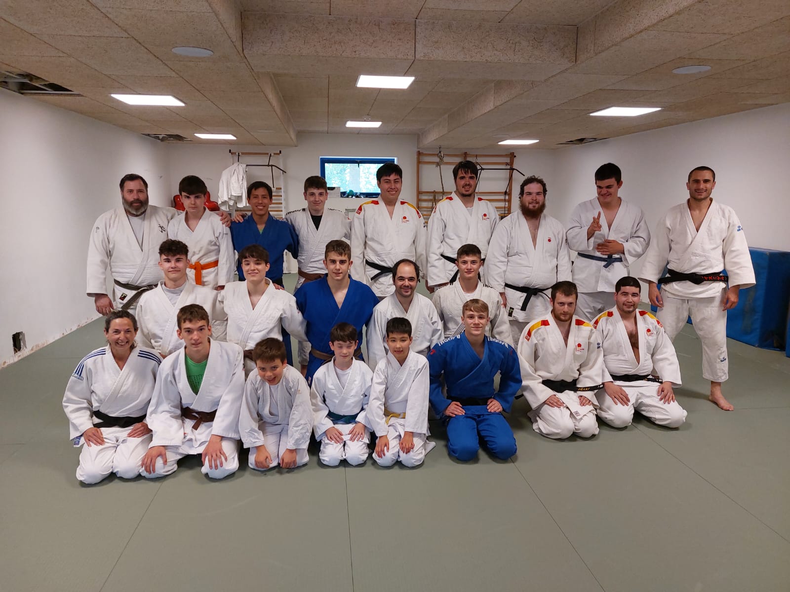 Encuentro Judo en el Judo Klub Erice